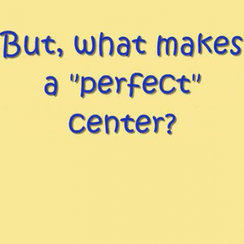 Perfect Literacy Centers