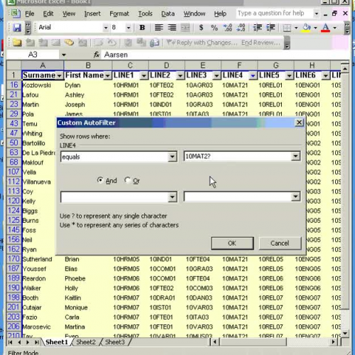 Excel for Administration 5
