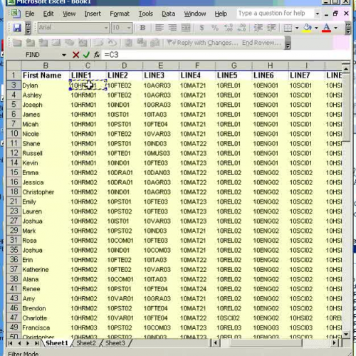 Excel for Administration 6