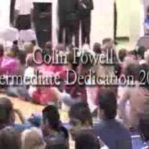 Colin Powell Dedication