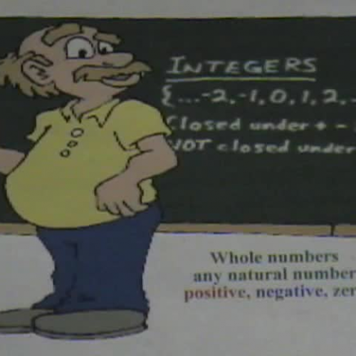 Numbers and the Number Line