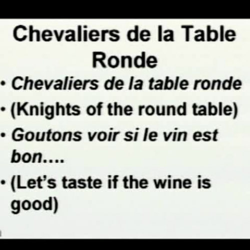 Chevaliers de la table ronde