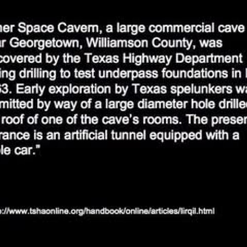 Inner Space Cavern Part II