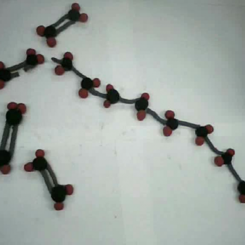 Polymerisation of ethene