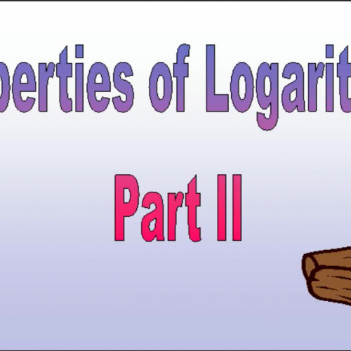 Properties of Logarithms KORNCAST