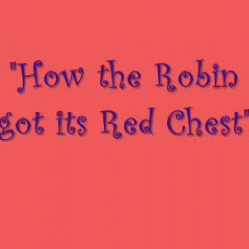 How the Robin got his Red Chest