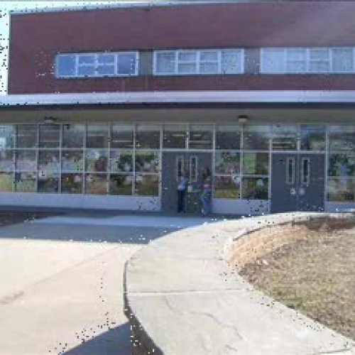 Parkville Middle Post-It Mural