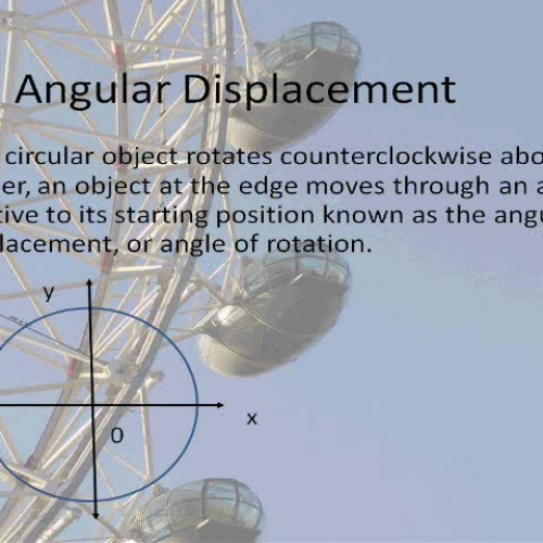Linear and Angular Velocity
