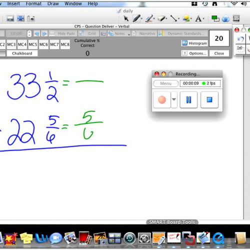 Subtracting Fractions