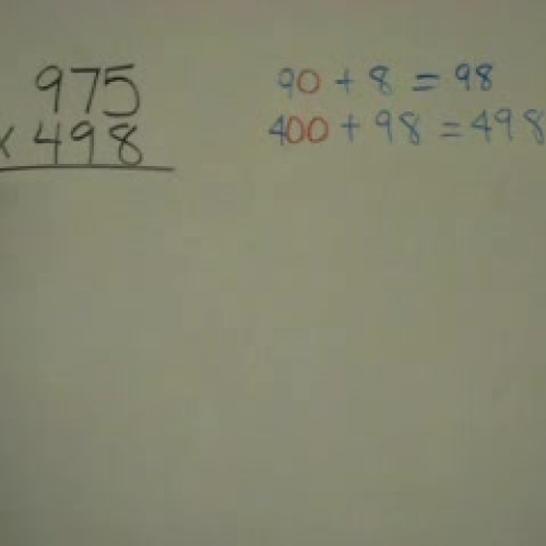 Multiplication of a 3 digit number by a 3 dig