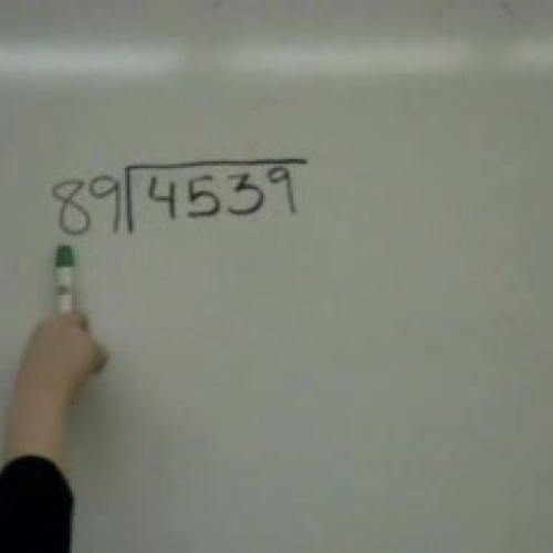 Division of a 4 digit number by a 2 digit num