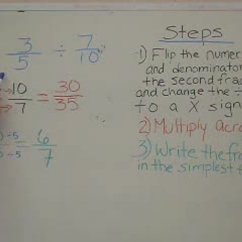 Division of Fractions