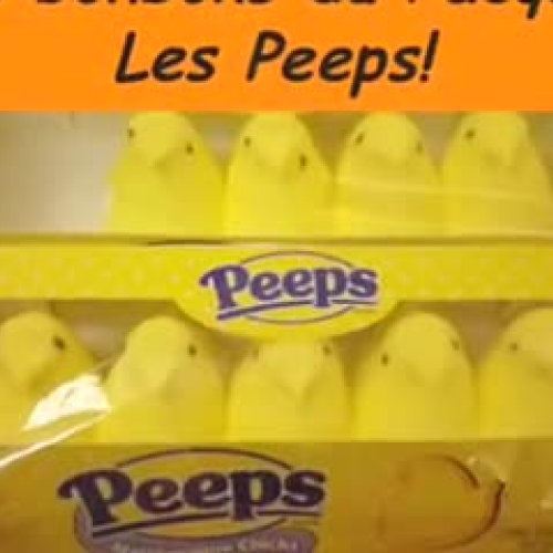 Les Peeps Show  Les Peeps pour le Pacques