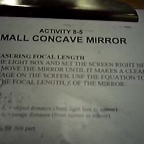 Concave Mirror