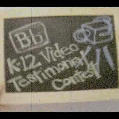 Blackboard K-12 Video Testimonial Contest - T