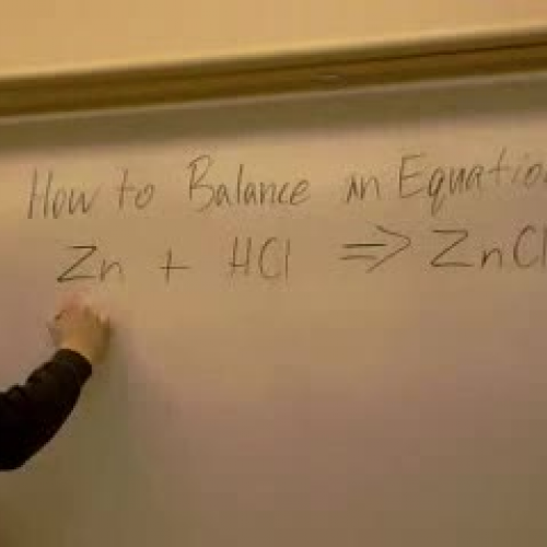 How to Balance an Easy Equation