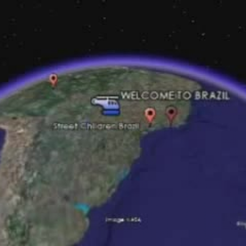 virtual google earth fieldtrip of Brazil