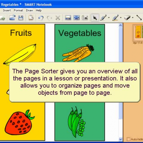 Notebook Software Page Sorter 