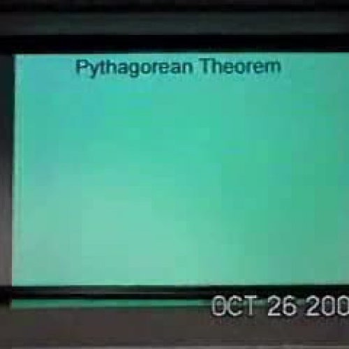 Mr. Barnwell - Pythagorean Theorem