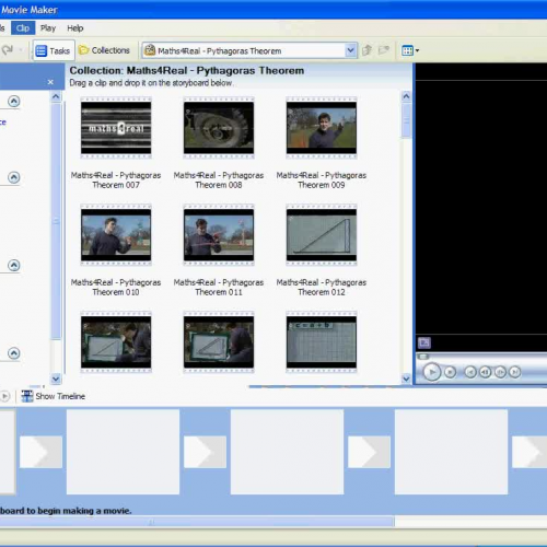 Creating a MovieMaker presentation