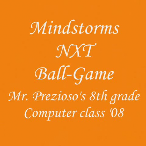 Mindstorms NXT Ball Game