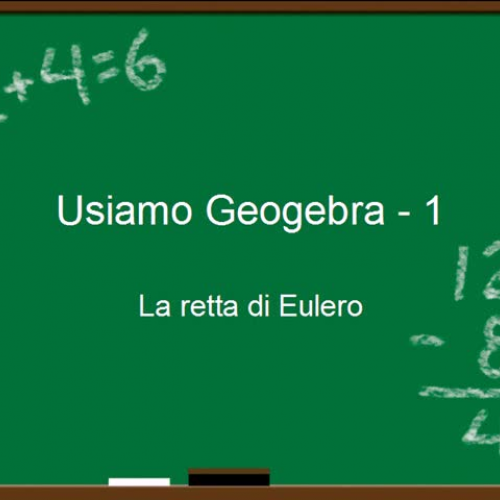 Usiamo Geogebra - 1