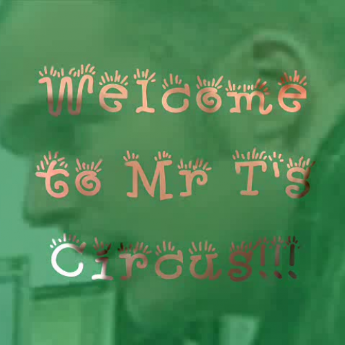 WELCOME TO MR Ts CIRCUS