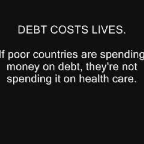 Third-World Debt...6 Reasons To Drop It.