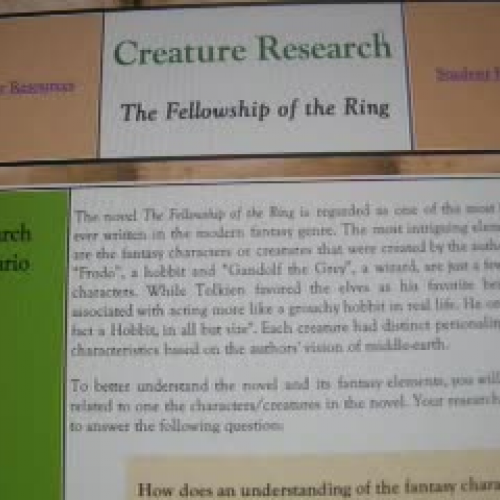 !Creature Research  Sudbrook Library 