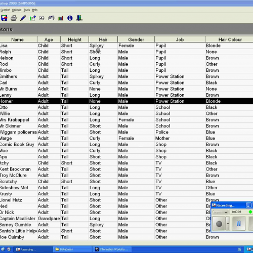 Searching a database