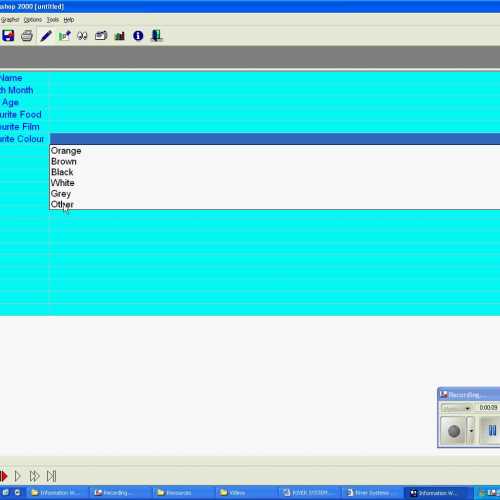Making a database EDITING FILE SETUP