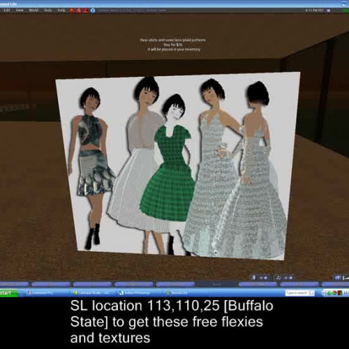 6 Make a Garment in Second Life 