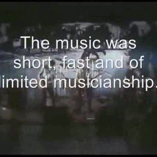 Punk - MovieMaker presentation