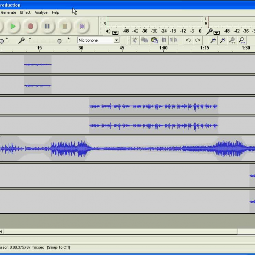 Audacity Podcast Tutorial segment 3 part 1