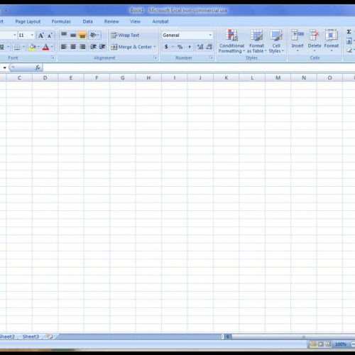 Overview of Excel 2007