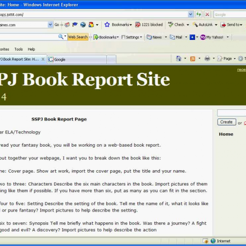 How to use jottit as a wiki to make a book re