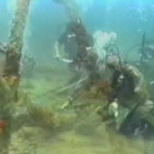 Underwater Archaeology -Drawing Underwater