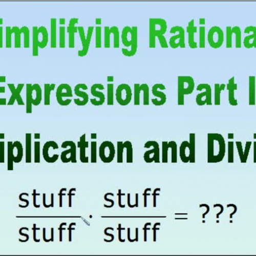 Simplifying Rational Expressions with Mult Di