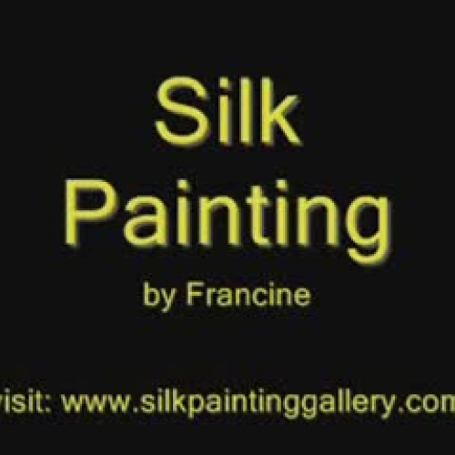 Silk Painting Demo 