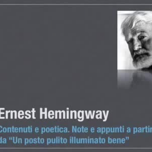 Ernest Hemingway note e commenti