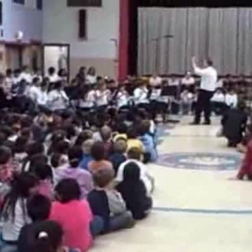 Barrett Band at the winter concert