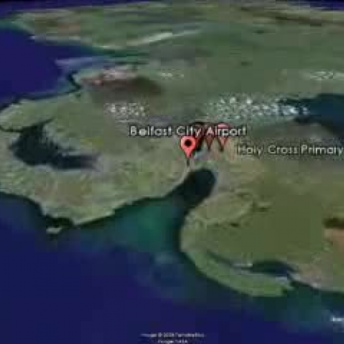 Google Earth Virtual Tour of Belfast