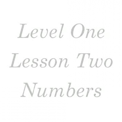 Mandarin Chinese Tutorial numbers 6-10