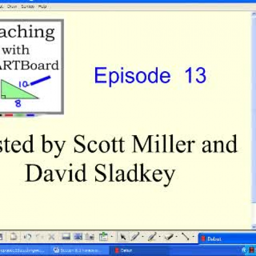 Teaching with Smartboard Episode 13