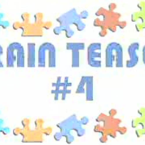Brain Teaser #4