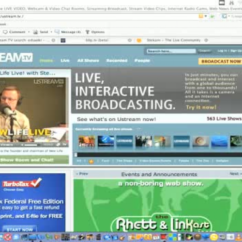 What is uStream.TV?