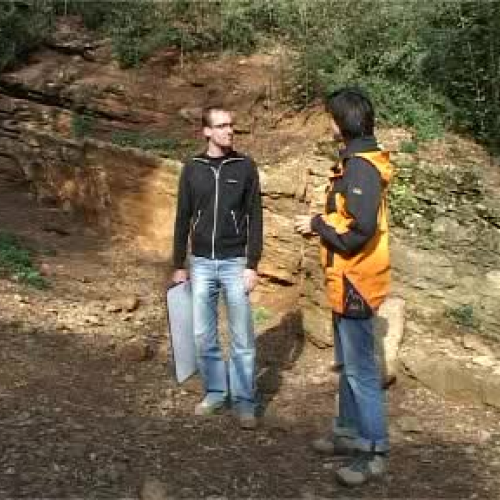 Boussole en géologie compass in geology