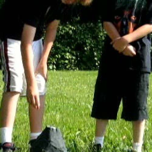 Brandon & Nick's volcano.