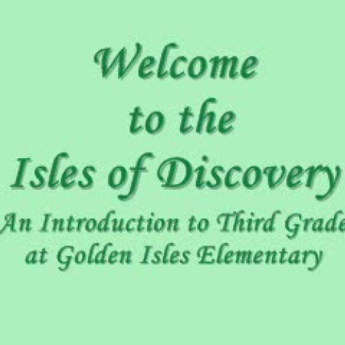 Welcome to the Isles of Discovery