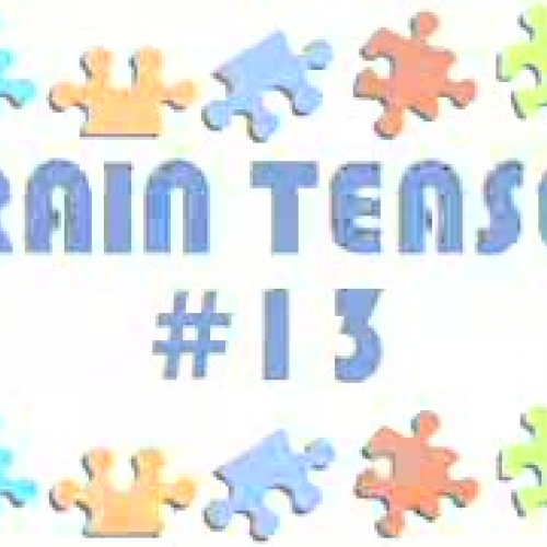 Brain Teaser #13